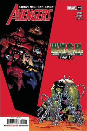Avengers (2018/07) issue 46 Javier Garron Cover
