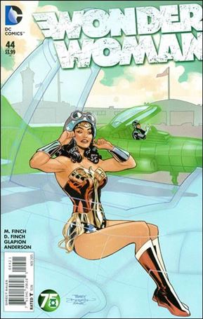 Wonder Woman (2011) issue 44-B Terry Dodson Green Lantern 75th Anniversary Cover