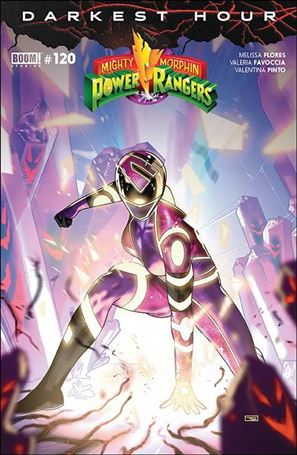 Mighty Morphin Power Rangers issue 120 Taurin Clarke Cover