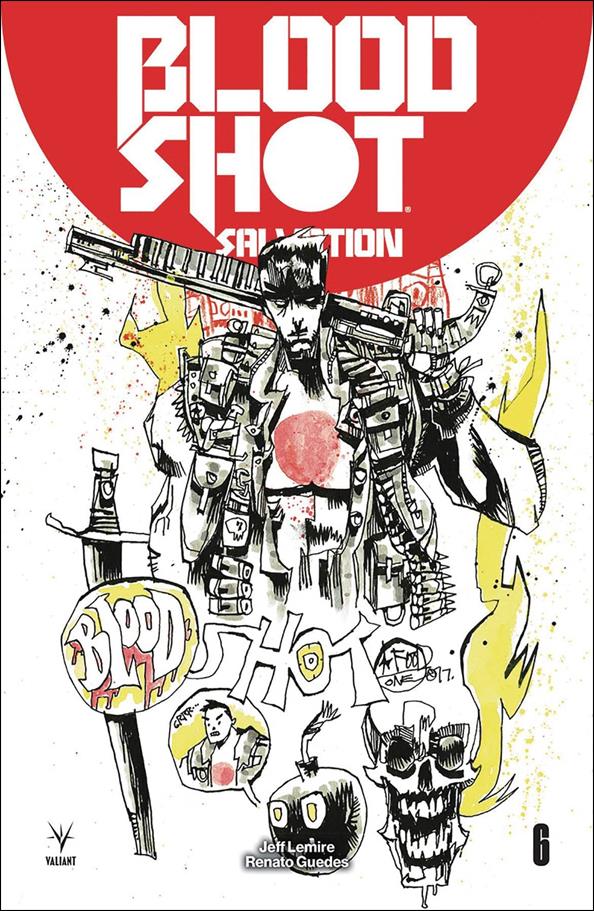 Bloodshot Salvation issue 6-E Jim Mahfood 1:50 Cover