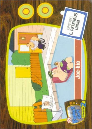 Family Guy Season Two (Base Set) card 53 Joe-hio
