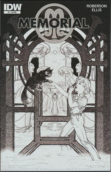 Memorial issue 3-B Michael WM Kaluta 1:10 Black & White Cover