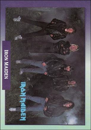 Rock Cards (Base Set) card 180 Iron Maiden