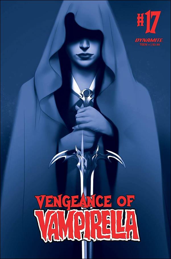 Vengeance of Vampirella (2019) issue 17-P Ben Oliver 1:40 Blue Tint Cover