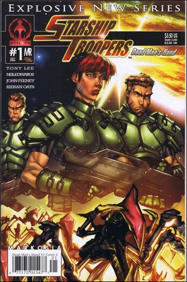 Starship Troopers: Dead Man's Hand issue 1-B