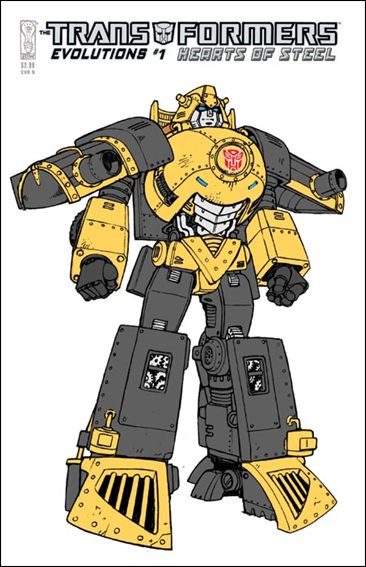 Transformers: Evolutions issue 1-B Bumblebee Design Cover