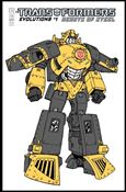 Transformers: Evolutions issue 1-B Bumblebee Design Cover