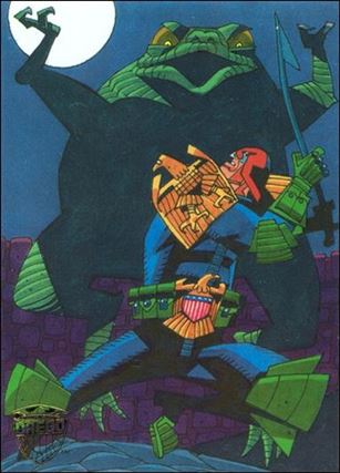 Judge Dredd: The Epics (Legends Original Artwork Cards Subset) card 13 Sagbelly
