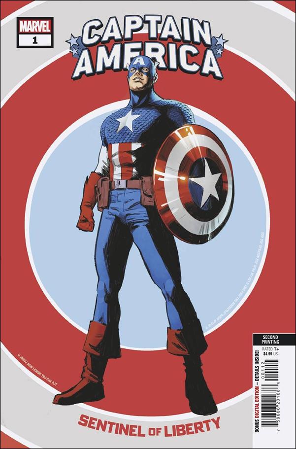 Captain America: Sentinel of Liberty (2022) issue 1-H Carmen Carnero Cover (2nd Printing)