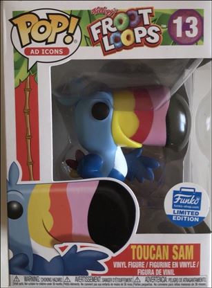 POP! Ad Icons figure 13 Toucan Sam Funko Shop Exclusive