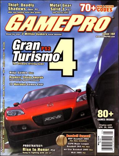GamePro issue 188 Newsstand Edition