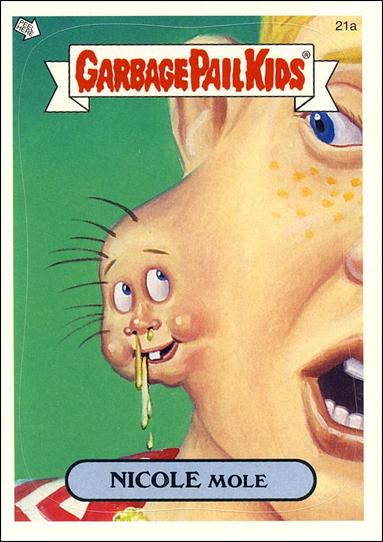 Garbage Pail Kids All-New Series 2 (Base Set)   card 21a Nicole Mole