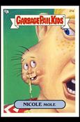 Garbage Pail Kids All-New Series 2 (Base Set)   card 21a Nicole Mole