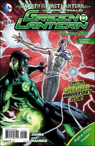Green Lantern (2011) issue 20-C Unbagged Wraparound Cover Combo Pack