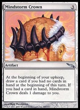 Magic the Gathering: Mirrodin (Base Set) card 207 Mindstorm Crown