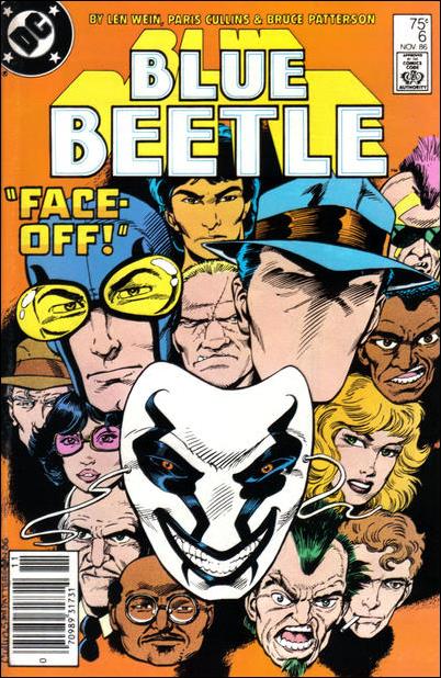 Blue Beetle (1986) issue 6-B Newsstand Cover
