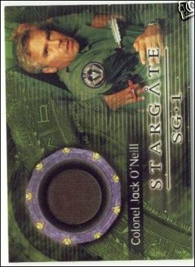 Stargate SG-1: Season 5 (Costume Subset) card C13-B Colonel Jack O'Neill