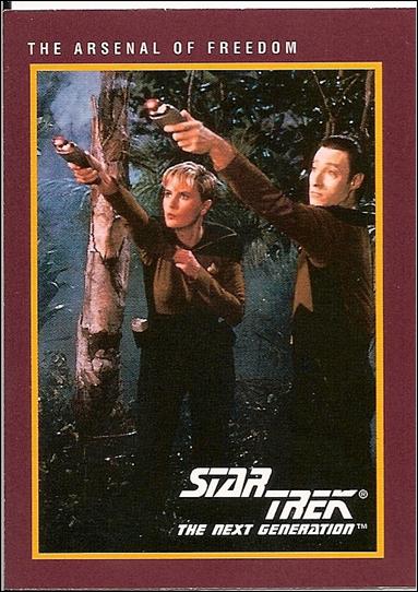 Star Trek 25th Anniversary: Series 1 (Base Set) card 50 The Arsenal of Freedom
