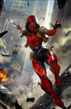 Deadpool (2024) issue 8-E Derrick Chew Virgin 1:100 Cover