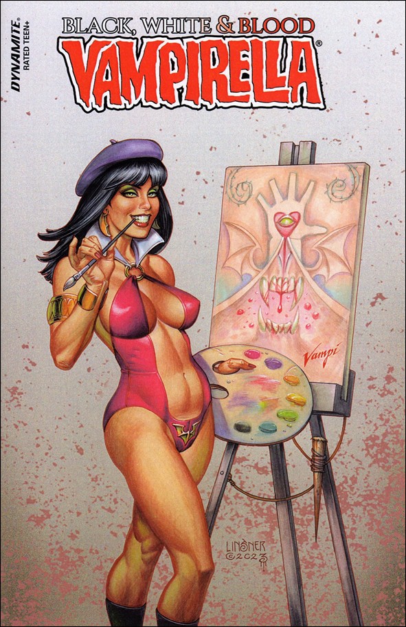 Vampirella: Black, White & Blood issue nn-D Joseph Michael Linsner Cover