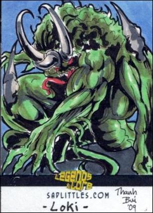 Legends & Lore (Sketch Card Subset) card TB Thanh Bui 1/25