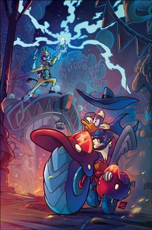 Darkwing Duck (2025) issue 1-X Ciro Cangialosi Foil 1:7 Virgin Cover