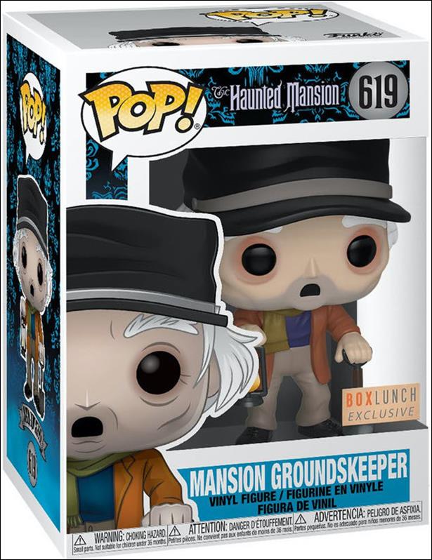 POP! Disney figure 619 Mansion Groundskeeper BoxLunch Exclusive