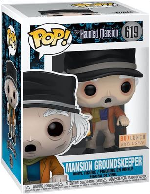 POP! Disney figure 619 Mansion Groundskeeper BoxLunch Exclusive