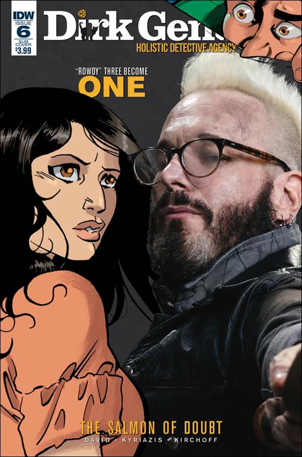 Dirk Gently's Holistic Detective Agency: The Salmon of Doubt issue 6-B Subscription Photo Cover