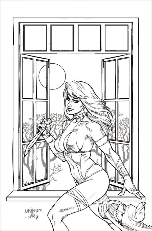 Sheena: Queen of the Jungle (2023) issue 1-I Joseph Michael Linsner 1:20 Line Art Virgin Cover