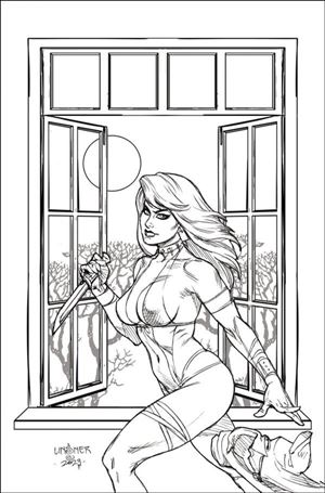 Sheena: Queen of the Jungle (2023) issue 1-I Joseph Michael Linsner 1:20 Line Art Virgin Cover
