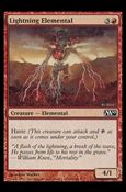 Magic the Gathering: 2010 Core Set (Base Set) card 147 Lightning Elemental