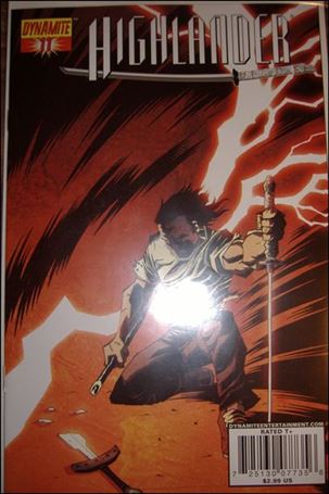 Highlander issue 11-D Michael Avon Oeming Standard Cover