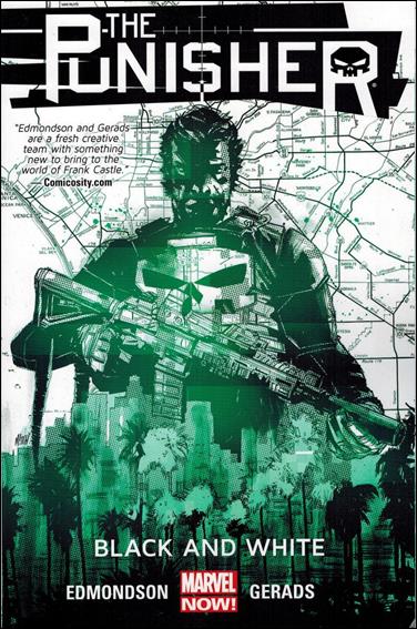 Punisher (2014) issue 1 Black and White