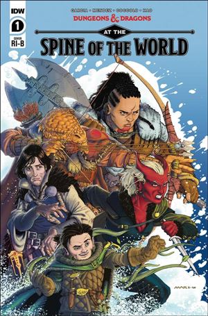 Dungeons & Dragons: At the Spine of the World issue 1-D Max Davenport 1:25 Cover
