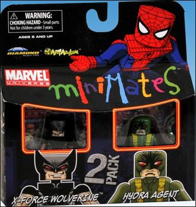Marvel Minimates figure 84 X-Force Wolverine and HYDRA Agent