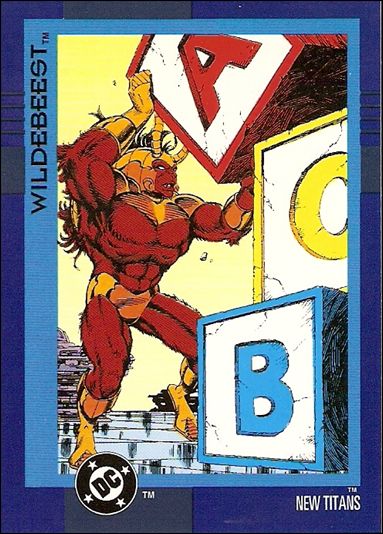 DC Cosmic Teams (Base Set) card 64 Wildebeest