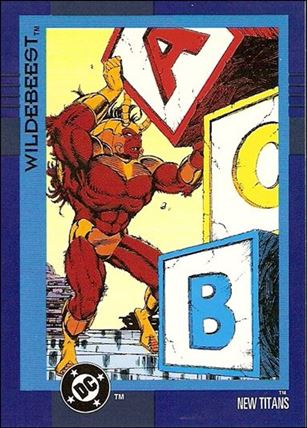 DC Cosmic Teams (Base Set) card 64 Wildebeest