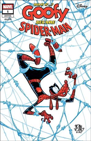 Marvel & Disney: What If...? Goofy Became Spider-Man issue 1-E Skottie Young Cover