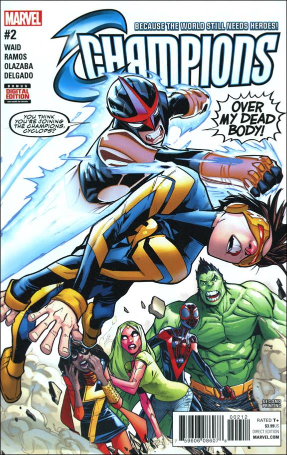 Champions (2016) issue 2-G Humberto Ramos Cover (2nd Printing)