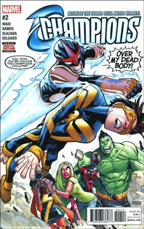 Champions (2016) issue 2-G Humberto Ramos Cover (2nd Printing)