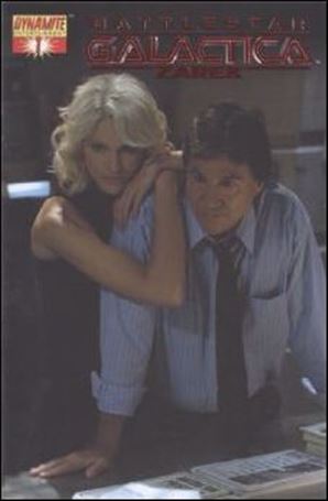 Battlestar Galactica: Zarek issue 1-D Red Foil Photo Cover
