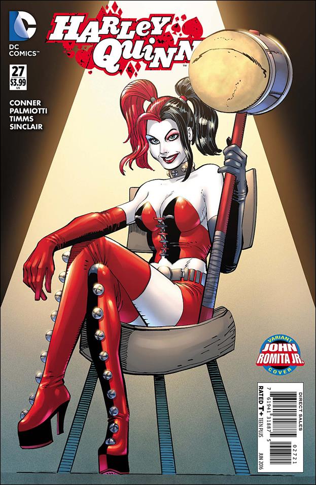 Harley Quinn (2014) issue 27-B John Romita Jr. Cover