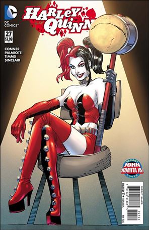Harley Quinn (2014) issue 27-B John Romita Jr. Cover