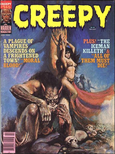 Creepy issue 145 Jose Mirelles Cover