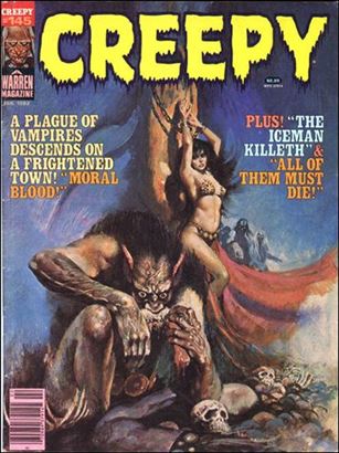 Creepy issue 145 Jose Mirelles Cover