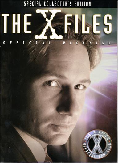 Official X-Files Magazine Volume 1 issue 9-C Official Fan Club Cover