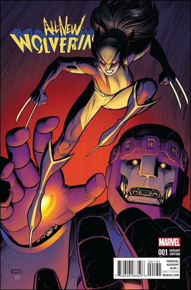 All-New Wolverine  issue 1-D Arthur Adams 1:25 Cover