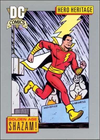 DC Cosmic Cards (Base Set) card 13 Golden Age Shazam!