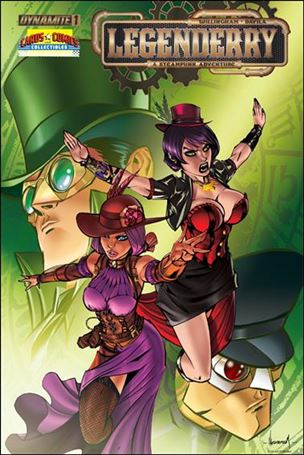 Legenderry: A Steampunk Adventure issue 1-K Ale Garza Cards, Comics & Collectibles Cover 